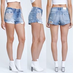 Pistola Denim Winston-Cristal Shorts